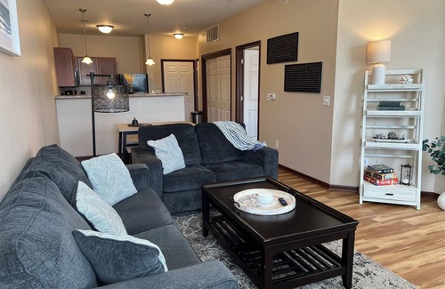 Ankeny Apartment | Cozy Haven in Ankeny: Stylish, Delightful, Comfy!