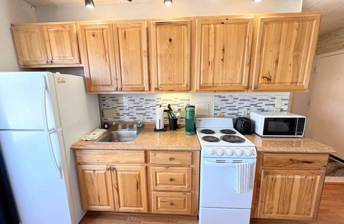 Conway Condo | Cozy Lakeside Studio Condo + Private Boat Dock