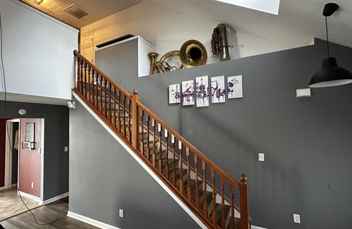 Indianapolis House | Cozy modern Indy home with amazing media room.