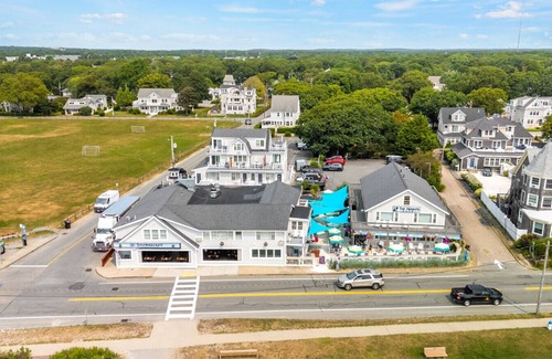 Falmouth Heights Condo | Cozy Queen Room w/Partial Ocean View (202)