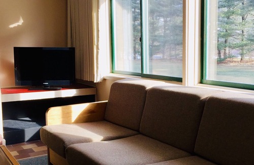 Stowe Area Condo | Cozy, Rustic Ski Condo at Stowe Village Green, 2BR 2BA, Sleeps 6