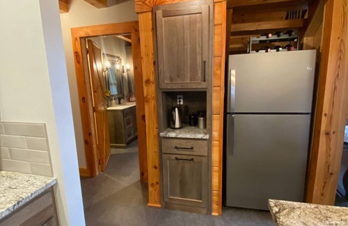 Celestine Cabin | Cozy secluded cabin, close to Sultan's Run Golf Course and Holiday World!