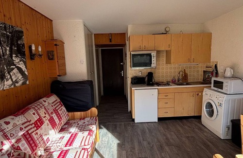 La Chapelle-d'Abondance Apartment | Cozy studio near ski slopes with parking and ski rack