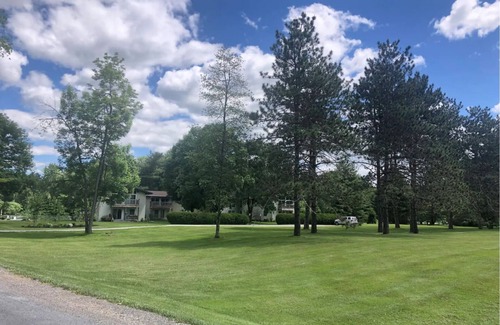 Stowe Area Condo | Cozy Stowe Getaway steps away from Rec Path, Food, and Fun!