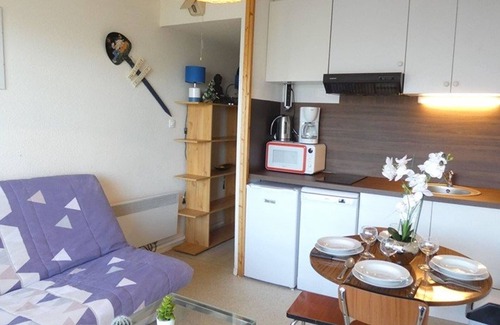 Pla d'Adet Apartment | Cozy studio for 4 in Saint-Lary-Soulan with south-facing balcony