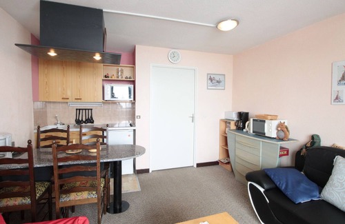 Flaine Apartment | Cozy studio Flaine, 4 pers, balcony, near slopes, parking