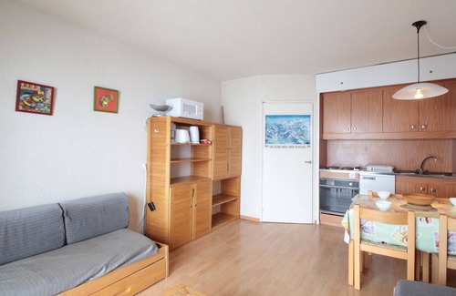Flaine Apartment | Cozy Studio for 4 in Andromède Residence, 300m from Slopes, Flaine Forêt