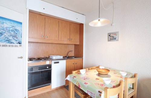 Flaine Apartment | Cozy Studio for 4 in Andromède Residence, 300m from Slopes, Flaine Forêt