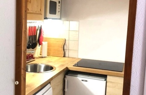 La Joue du Loup Apartment | Cozy Studio for 4 with Terrace and Ski Storage - 100m from Pistes