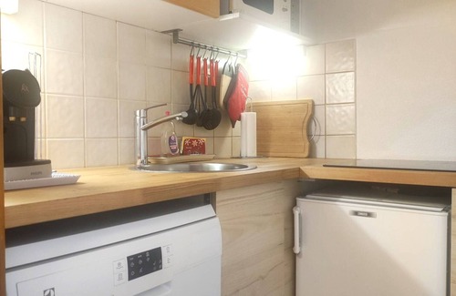 La Joue du Loup Apartment | Cozy Studio for 4 with Terrace and Ski Storage - 100m from Pistes