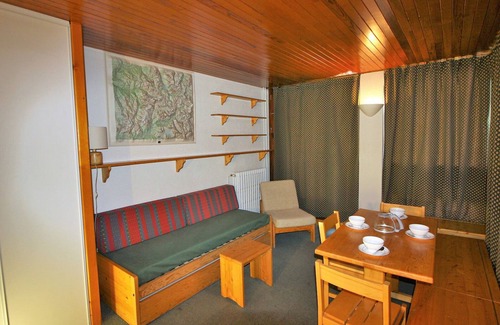 Le Lavachet Apartment | Cozy Studio, Direct Slope Access, Balcony, Sleeps 4