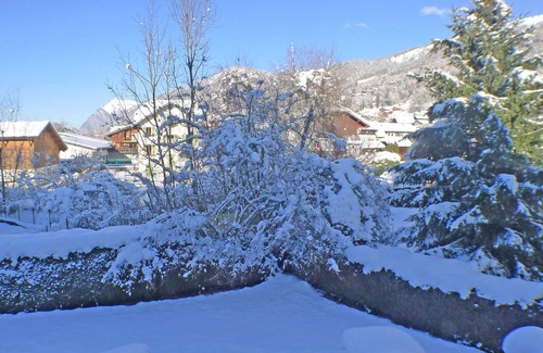 Samoens Apartment | Cozy Studio in Village Center - Le Septimontain Residence, Samoëns
