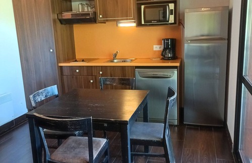 Jausiers Apartment | Cozy Studio with Pool, Sauna, and Garage - Sleeps 4, South-Facing Terrace