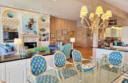 Pawleys Island House | Creek Front Beach House, Easy Walk to Beach, Dog Friendly, Elevator, Creek Dock