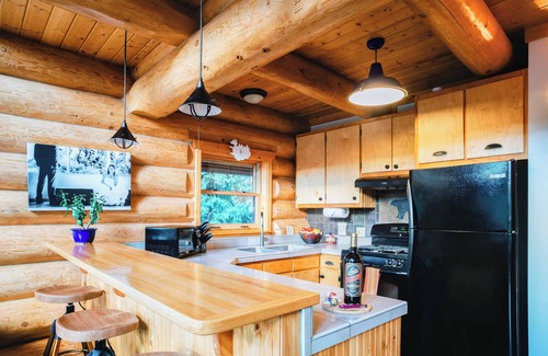 Black Hawk Cabin | Creekside Cabin – Hot Tub, Fire Pit, Forest Trails, River Views near Nederland