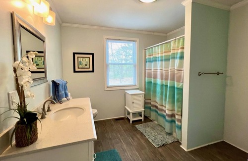 Holly Ridge Cottage | Creekside Cottage on 48 Acres - Pet Friendly- 3 BR 2BA/Sleeps 6 - Next To Nature
