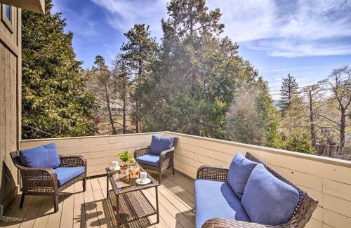 Crestline House | Crestline Cabin with Deck 1 Mi to Lake Gregory