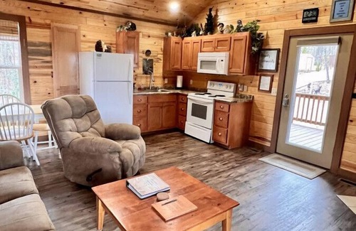 Bryant Cabin | critter corner · NO SUNDAY CHECK INS relaxing gated cabins hot tub