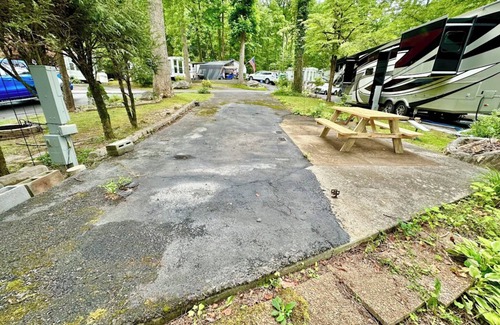 Gatlinburg - Pigeon Forge RV Rental | Crofty Bear - RV Campsite in Gatlinburg - Free WiFi & Full Hookups in RV Resort