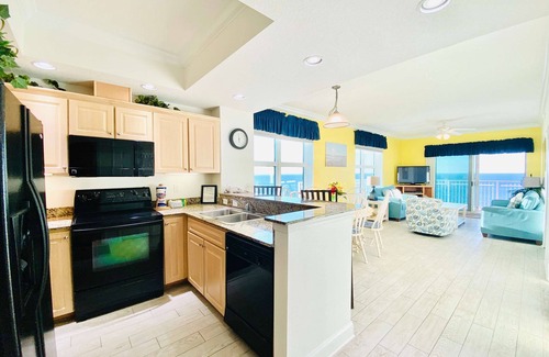 Gulf Shores Condo | Crystal Shores 1301 - Beautiful Beachfront Corner Condo with Gorgeous Views!