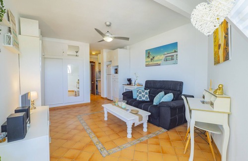 Mijas Apartment | Cubo's Estudio La Cala de Mijas Esmeralda/air conditioning/free wifi/community pool/sea views