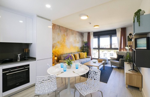 Palma-Palmilla Apartment | Cubo's Urban Sky Apartment East View 13 /urban /air conditioning /free wifi /community pool