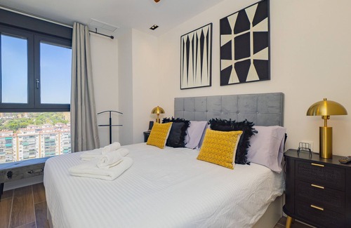 Palma-Palmilla Apartment | Cubo's Urban Sky Deluxe Malaga 14 /urban /air conditioning /free wifi /community pool
