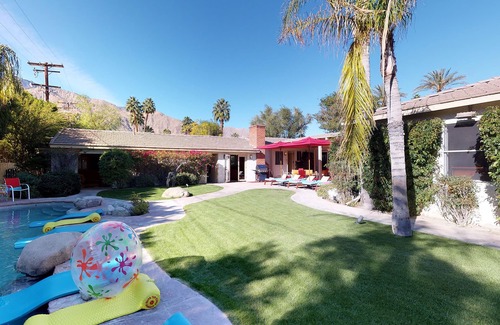 The Movie Colony House | Cuckoo's Nest In Movie Colony - Pool-Waterfall-Spa with views from the pool!