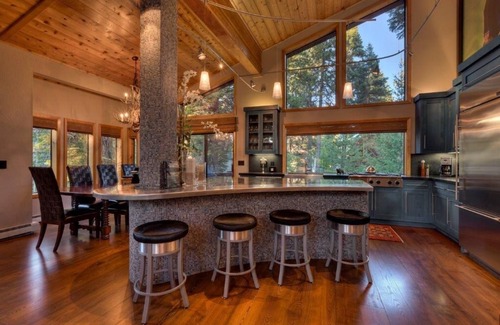 Lake Forest Cabin | Custom Eclectic Remodel, Private Hot Tub, Close to Alpine Meadows, Sleeps 10