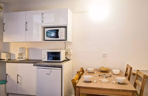 Brides-les-Bains Apartment | Cybeles Residence - STUDIO AMENAGE WITH BALCONY EXPOSURE WEST