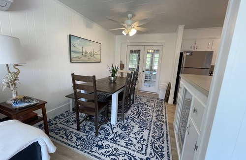 Buxton Cottage | Cypress Cove, situated in Buxton on a soundfront lot, provides a peaceful setting in this charming rental cottage.