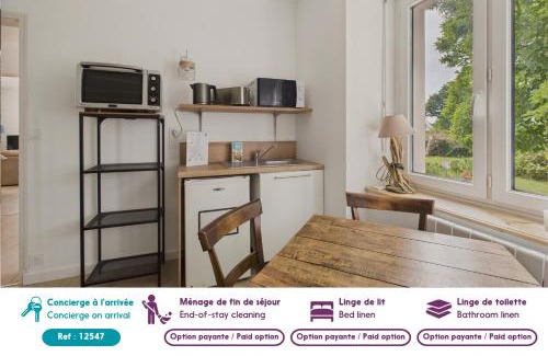 Fouesnant Apartment | Dépendance 2 adultes 2 enfants - avec jardin