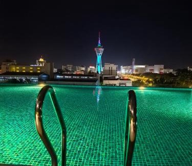 Kampung Lubok Peringgi Apartment | D Aman Infinity Pool Homestay 03