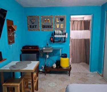 Downtown Cancun Apartment | D28 house & kitchen