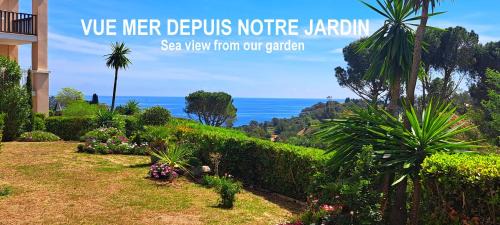 Cap Esterel Apartment | Dans un cadre d'exception, Vue mer panoramique à Agay Côte d'Azur, Village Vacances Cap Esterel, 2 chambres, avec jardin, golf, climatisation, Wifi, 5 piscines