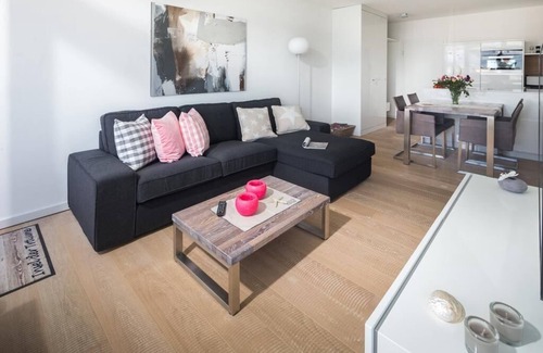 Norderney Apartment | Das Haus Nordseeblick auf Norderney Liegt in Erster Reihe zum Meer, Direkt an de