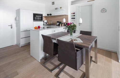 Norderney Apartment | Das Haus Nordseeblick auf Norderney Liegt in Erster Reihe zum Meer, Direkt an de