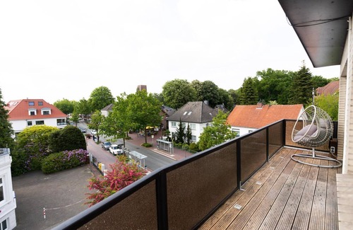 Bad Zwischenahn Apartment | Das Penthouse - BBQ - Balkon - Parkplatz