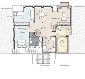 Stade Apartment | Das Stader Penthouse mit Dachterrassen