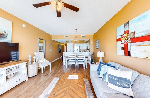 Miramar Beach Condo | dazzling oceanfront condo with pools, hot tub, balcony - steps from the sand
