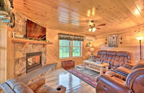 Benezette House | Deck, Hot Tub, Fire Pit Rustic Cabin in Benezette