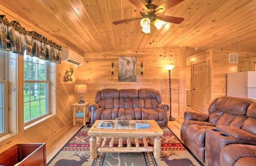 Benezette House | Deck, Hot Tub, Fire Pit Rustic Cabin in Benezette