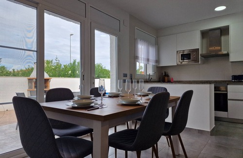 Riumar Ski Chalet | "Del Perro"@MARISOL: 300m to the beach, private pool, A/C, WiFi, dog beach