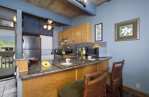 Kailua-Kona Condo | Deluxe Penthouse Oceanfront Studio with Breathtaking Views and Central A/C.