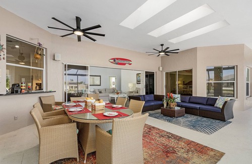 Pelican Villa | Deluxe villa, southwest facing, heated pool & spa, large corner lot, Gulf access