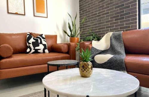 Zapopan Apartment | DEPA BOHO AL SUR Pet Friendly Piscina Gym Sala de Cine