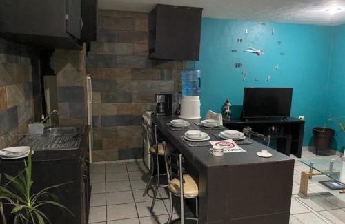 Cholula Apartment | Departamento con terraza verde