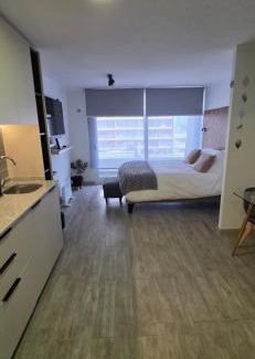Downtown Santiago Apartment | Departamento en Santiago, Parque O'higgins, Movistar Arena con terraza