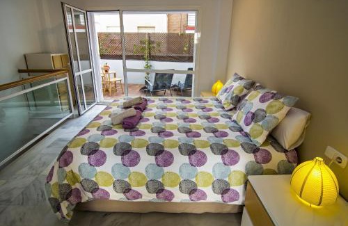 San Julian Apartment | DescubreHome Sol Town Center Private Terrace