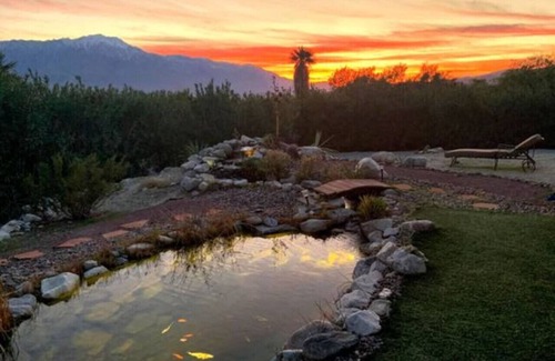 Desert Hot Springs RV Rental | Desert Bungalow near Joshua Tree and Palm Springs
